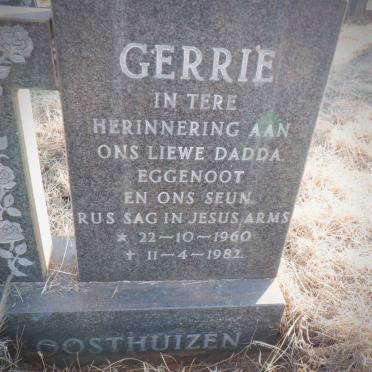 OOSTHUIZEN Gerrie 1960-1982