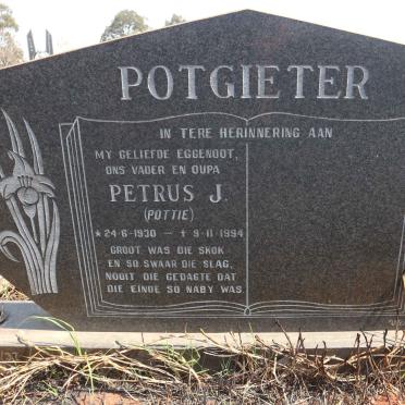 POTGIETER Petrus J. 1930-1994