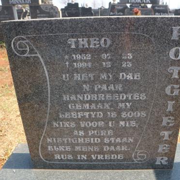 POTGIETER Theo 1952-1994