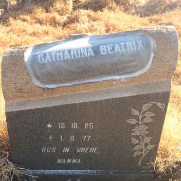 POSTHUMUS Catharina Beatrix 1925-1977