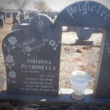 POTGIETER Johanna Petronella 1925-1978