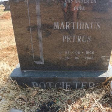 POTGIETER Marthinus Petrus 1940-2008