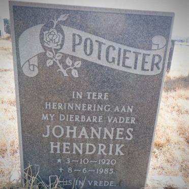 POTGIETER Johannes Hendrik 1920-1985