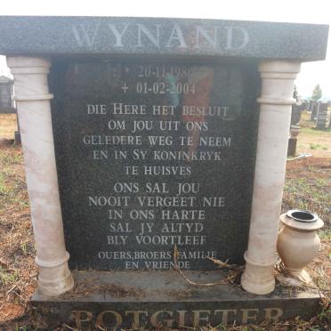 POTGIETER Wynand 1980-2004 