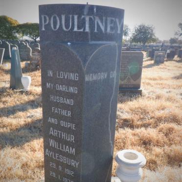 POULTNEY Arthur William Aylesbury 1912-1975