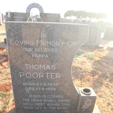 POORTER Thomas 1938-1999