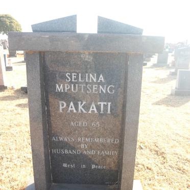 PAKATI Selina Mputseng