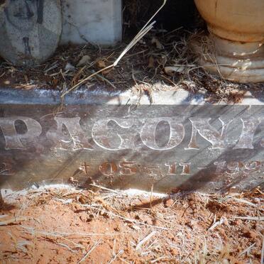 PAGONIS Nicos 1942-1997