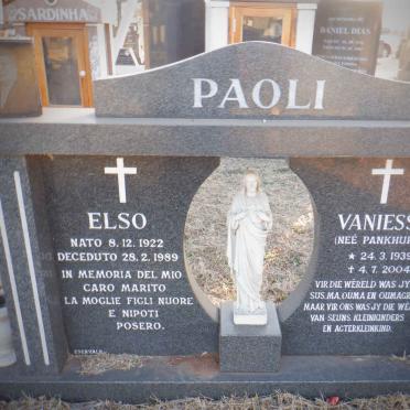 PAOLI Elso 1922-1989 &amp; Vaniessa PANKHURST 1939-2004