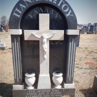 PANAGIOTOU Ellanda 1914-1997