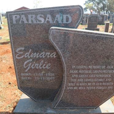 PARSAAD Edmara Girlie 1928-2007