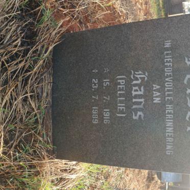 PELSER Hans 1916-1989