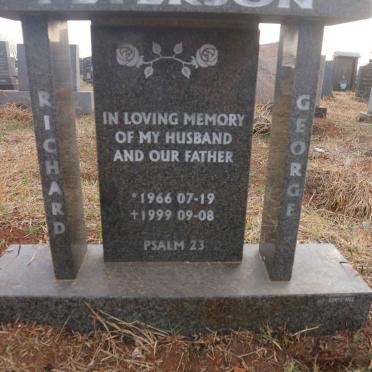 PETERSON Richard George 1966-1999