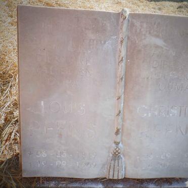 PEENS Louis 1919-1969 &amp; Christina 1922-2002