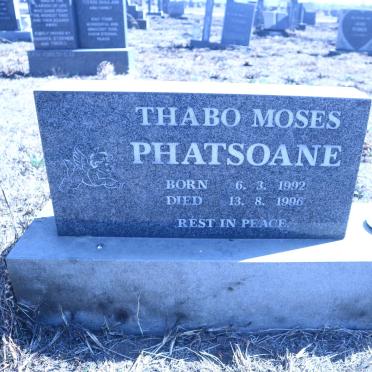 PHATSOANE Thabo Moses 1992-1996