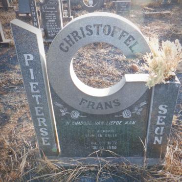 PIETERSE Christoffel Frans 1972-1995