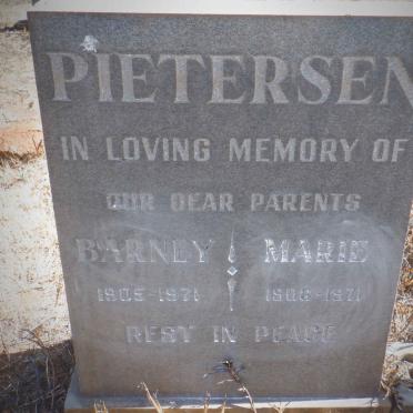 PIETERSEN Barney -1971 &amp; Marie -1971