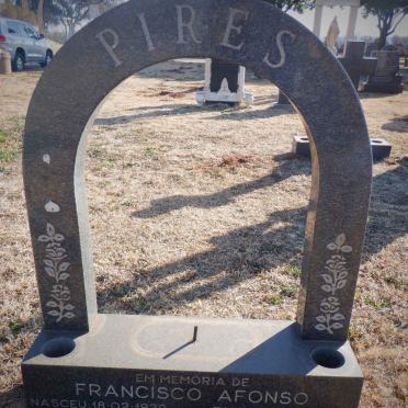 PIRES Francisco Afonso 1929-1988