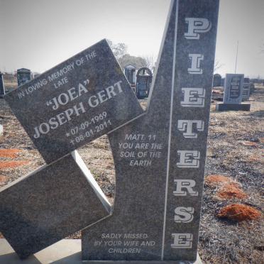 PIETERSE Joseph Gert 1969-2011