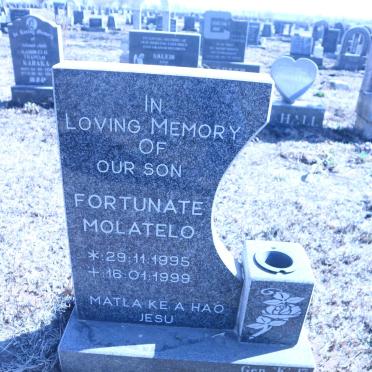 PIETERSON Fortunate Molatelo 1995-1999