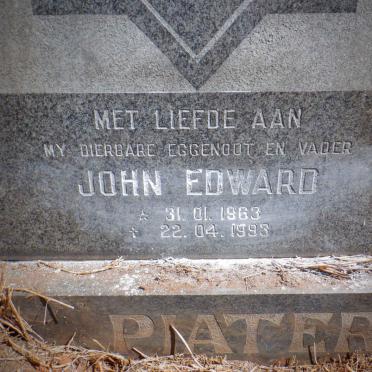 PIATER John Edward 1963-1993