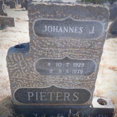 PIETERS Johannes J. 1929-1979
