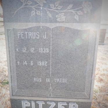 PITZER Petrus J. 1939-1982