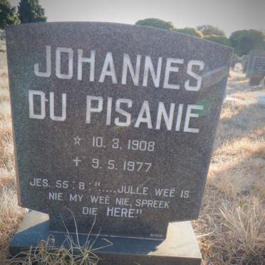 PISANIE Johannes, du 1908-1977