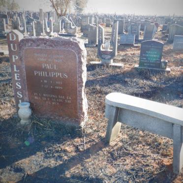 PLESSIS Paul Philippus, du 1933-1999