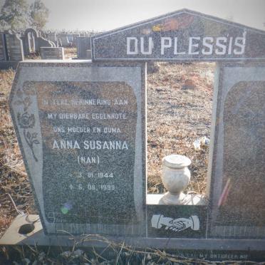 PLESSIS Anna Susanna, du 1944-1999