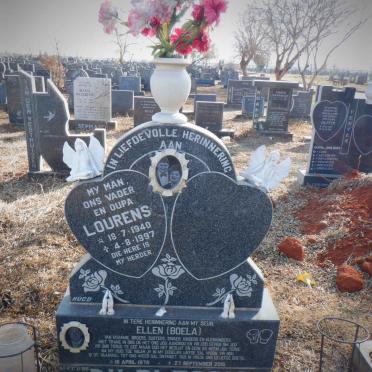 PLESSIS Lourens, du 1940-1997 :: PLESSIS Ellen, du 1978-2015