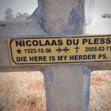 PLESSIS Nicolaas, du 1923-2005