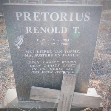PRETORIUS Renold T. 1984-2000