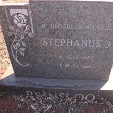 PRINSLOO Stephanus J. 1927-1991