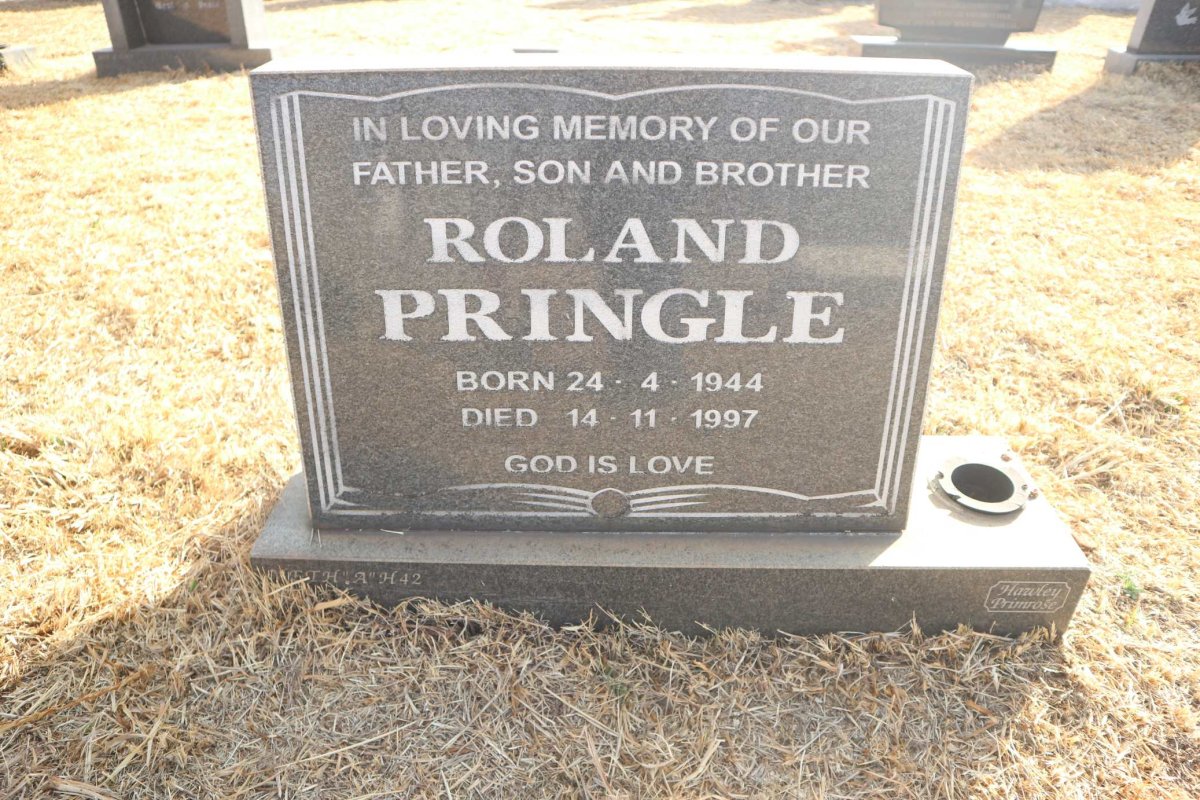 PRINGLE Roland 1944-1997