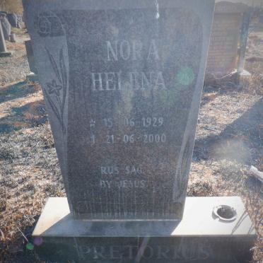 PRETORIUS Nora Helena 1929-2000
