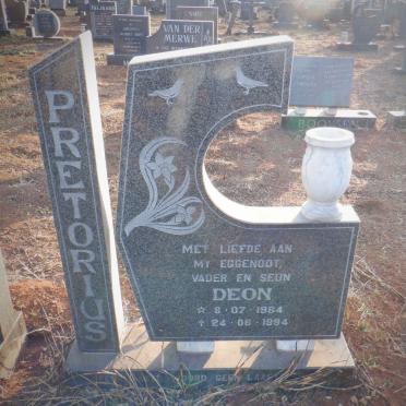 PRETORIUS Deon 1964-1994