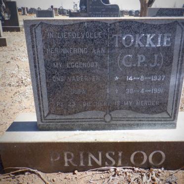 PRINSLOO C.P.J. 1937-1991