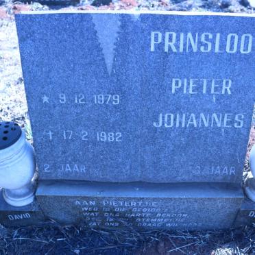 PRINSLOO Pieter Johannes 1979-1982