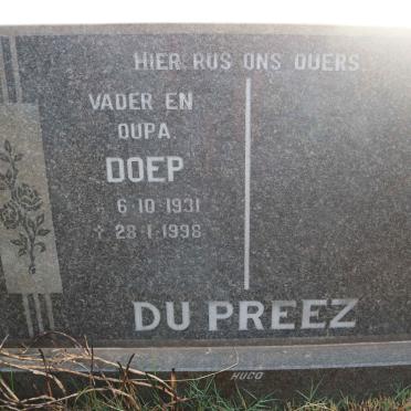 PREEZ Doep, du 1931-1998