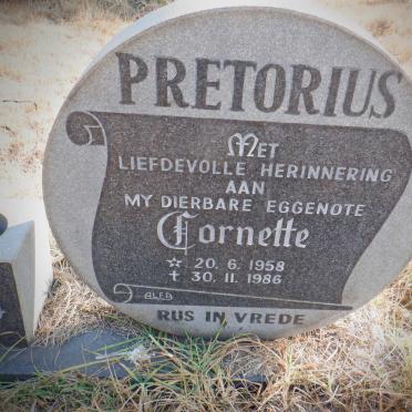PRETORIUS Cornette 1958-1986