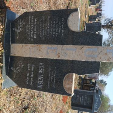 PULE Rose Meisie 1933-2011