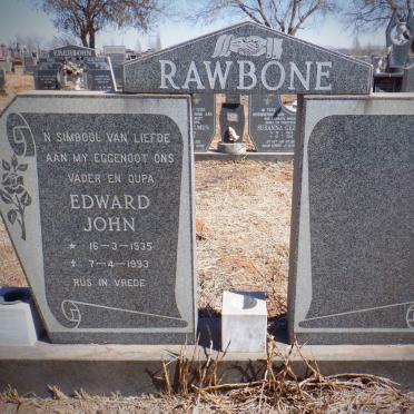 RAWBONE Edward John 1935-1993