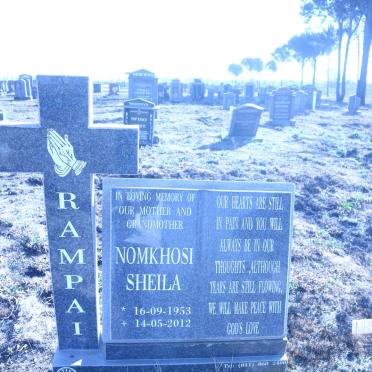 RAMPAI Nomkhosi Sheila 1953-2012
