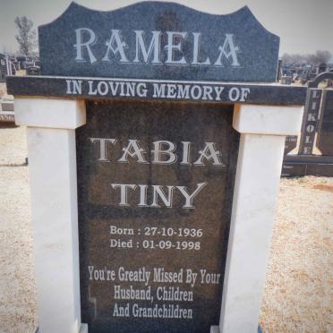 RAMELA Tabia Tiny 1936-1998