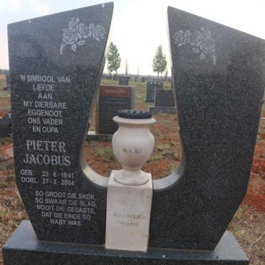 RAS Pieter Jacobus 1941-2004
