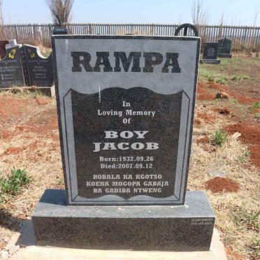 RAMPA Boy Jacob 1932-2007 