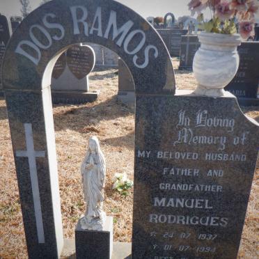 RAMOS Manuel Rodrigues, dos 1937-1994