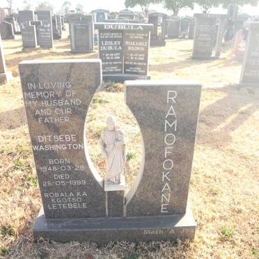 RAMOFOKANE Ditsebe Washington 1948-1999
