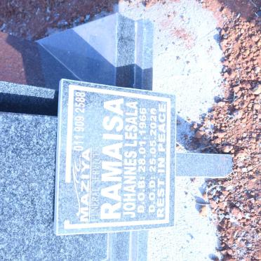 RAMAISA Johannes Lesala 1966-2020
